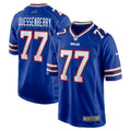 Men s Nike David Quessenberry Royal Buffalo Bills Game Player Jersey