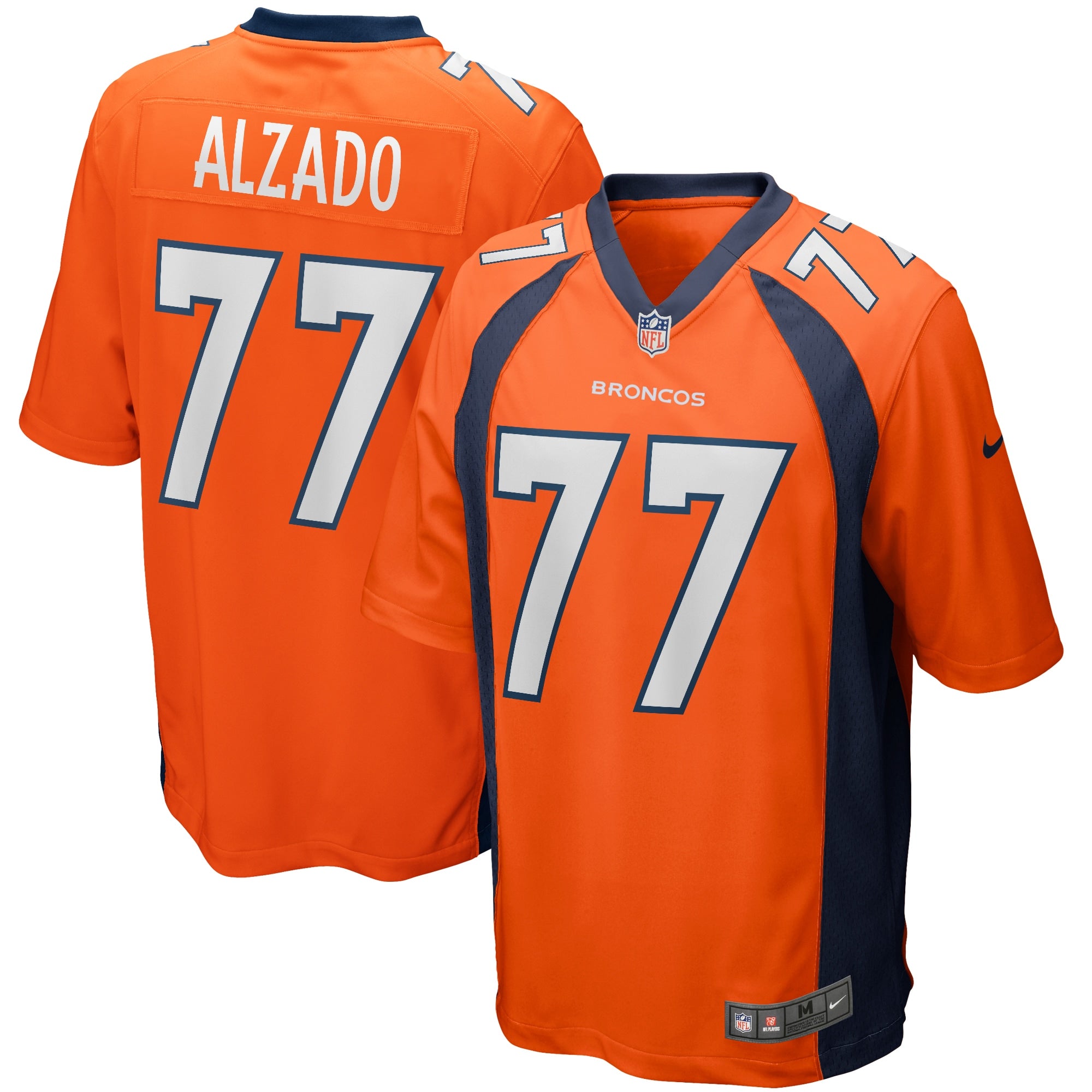Lyle Alzado Denver Broncos Nike Game Retired Player Jersey   Orange