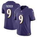 Justin Tucker Baltimore Ravens Nike Vapor F.U.S.E. Limited Jersey   Purple