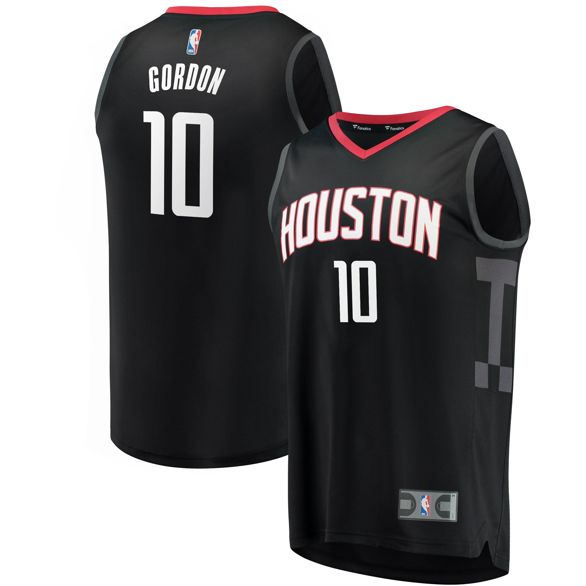 Eric Gordon Houston Rockets Fanatics Branded Youth Fast Break Replica Jersey Black - Statement Edition