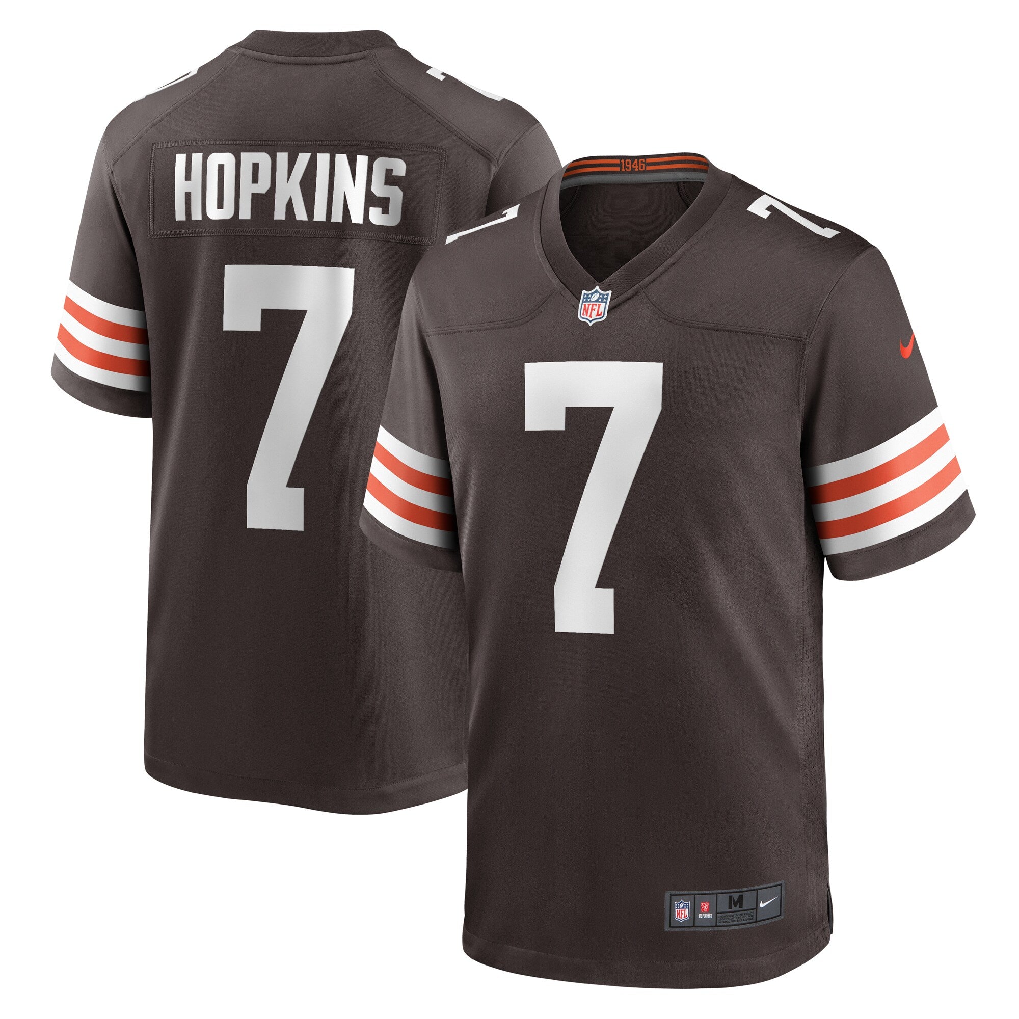 Dustin Hopkins Cleveland Browns Nike Team Game Jersey    Brown