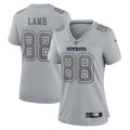 CeeDee Lamb Dallas Cowboys Nike Women s Atmosphere Fashion Game Jersey   Gray