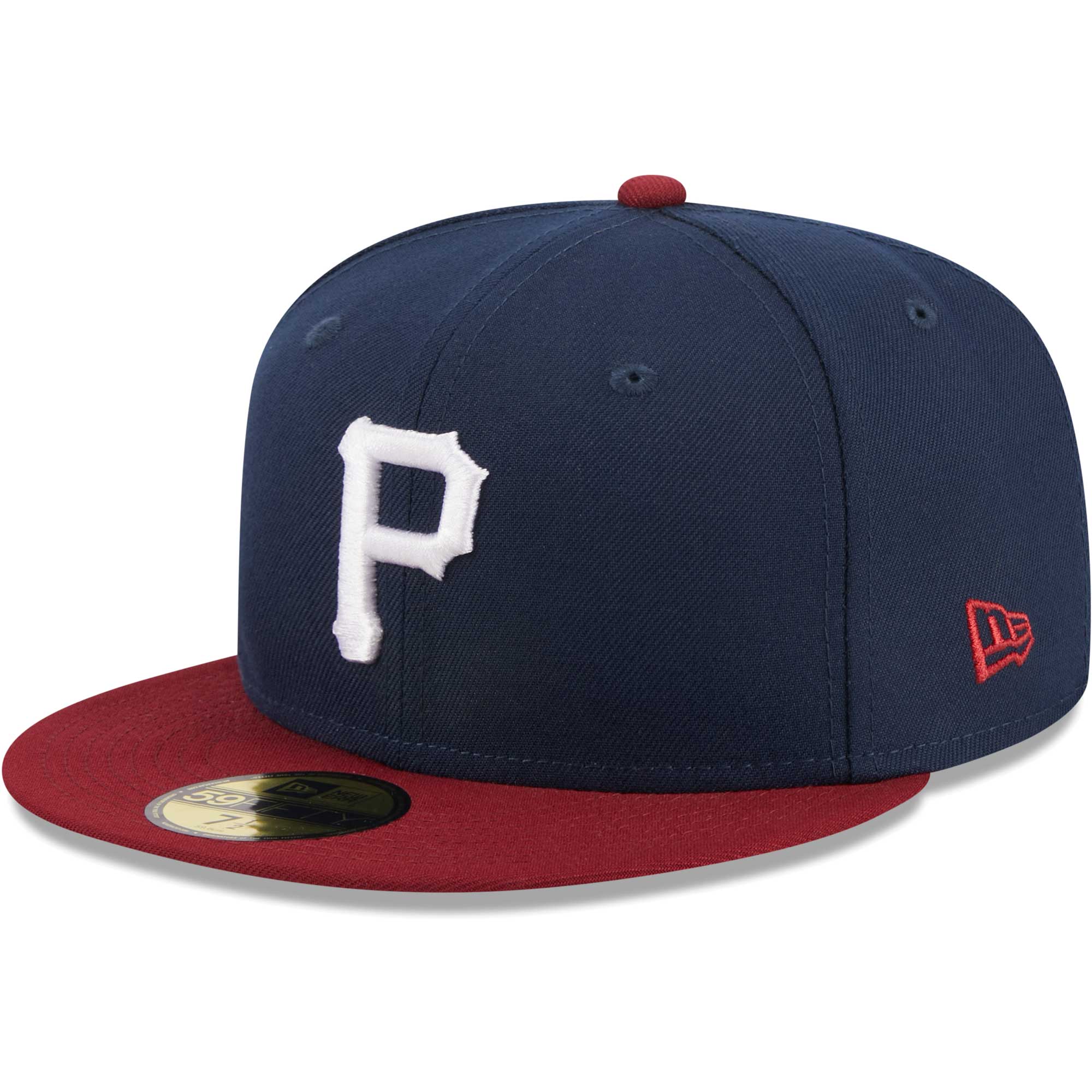 Pittsburgh Pirates New Era Two-Tone Color Pack 59FIFTY Fitted Hat - Navy