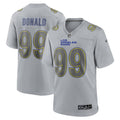 Men s Nike Aaron Donald Gray Los Angeles Rams Atmosphere Fashion Game Jersey