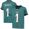 Jalen Hurts Philadelphia Eagles Nike Youth Game Jersey   Green