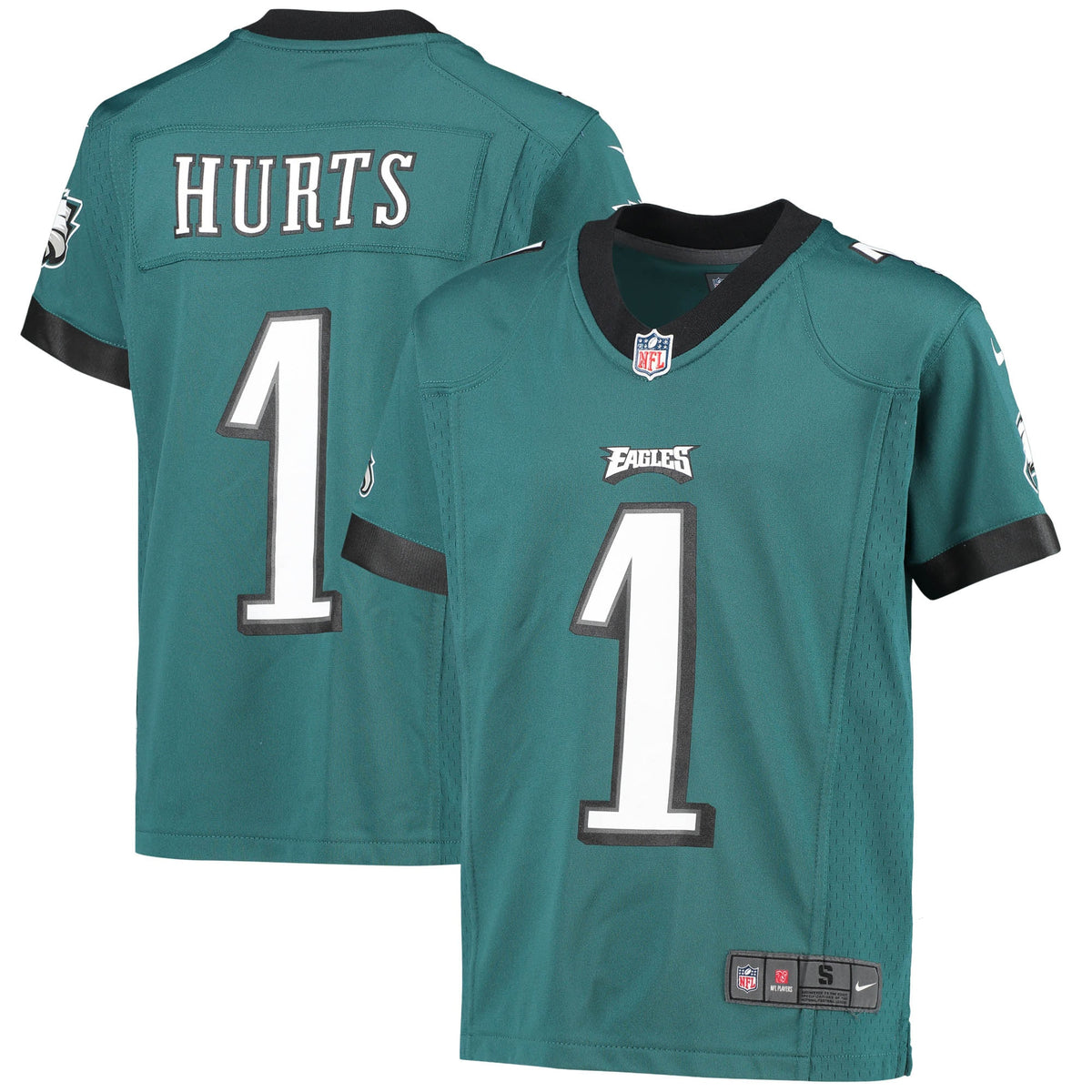 Jalen Hurts Philadelphia Eagles Nike Youth Game Jersey   Green