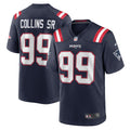 Jamie Collins Sr. New England Patriots Nike Home Game Player Jersey   Navy