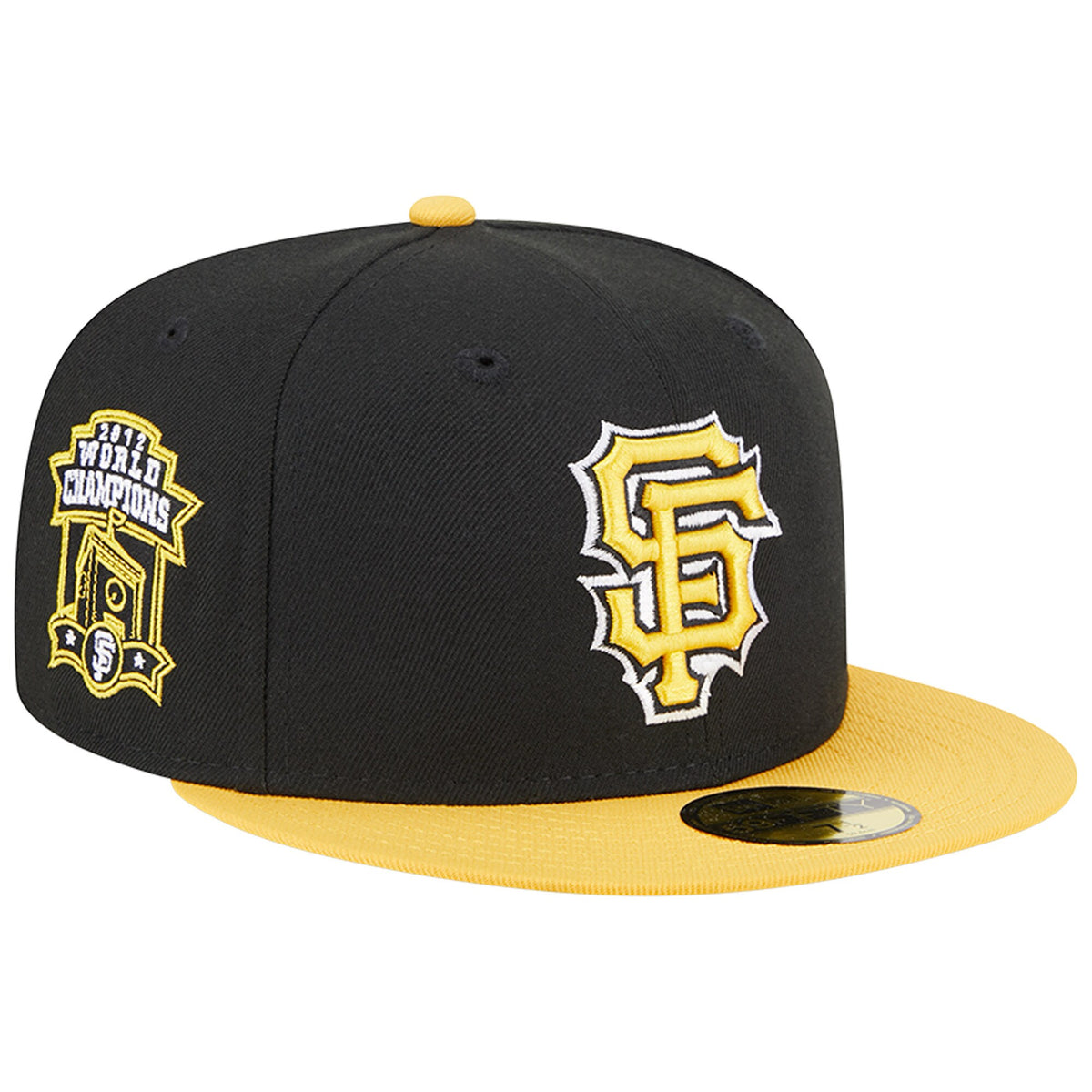 San Francisco Giants New Era 59FIFTY Fitted Hat - Black/Gold
