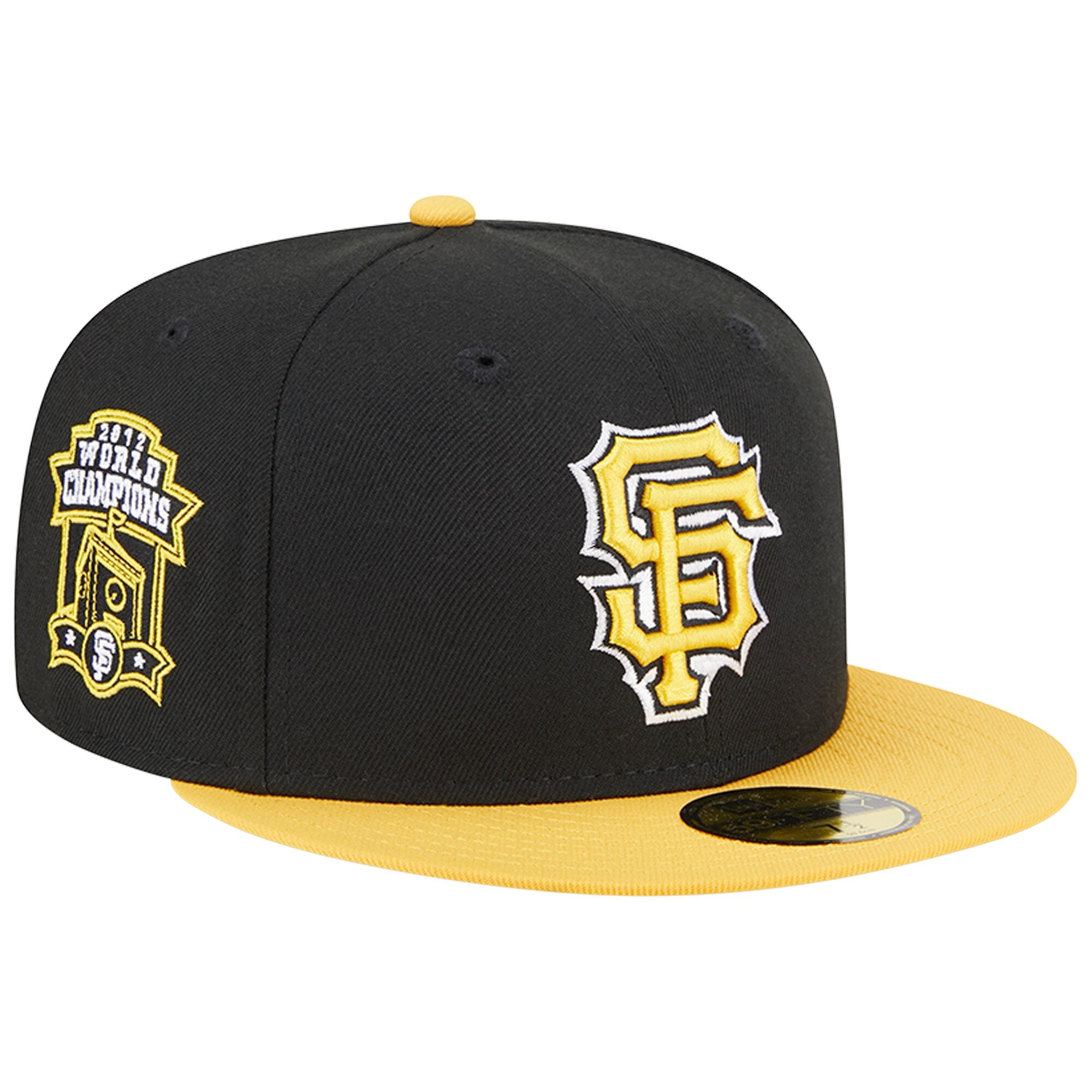 San Francisco Giants New Era 59FIFTY Fitted Hat - Black/Gold