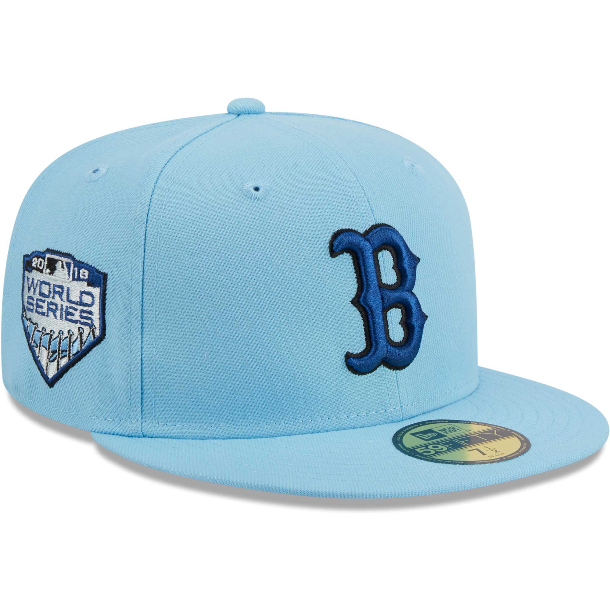 Boston Red Sox New Era 59FIFTY Fitted Hat - Light Blue