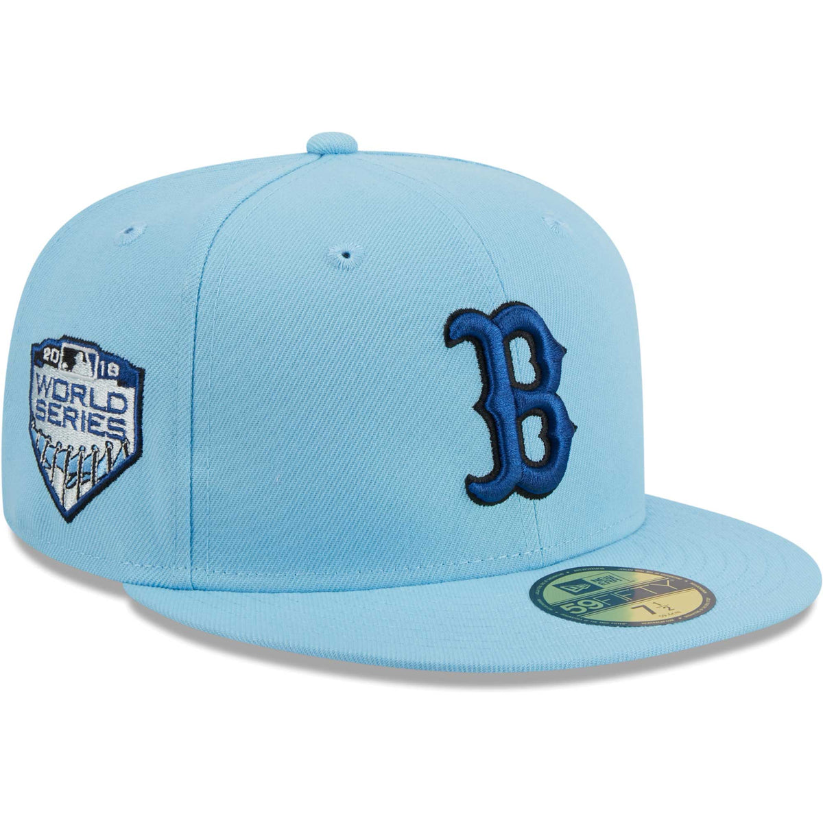 Boston Red Sox New Era 59FIFTY Fitted Hat - Light Blue
