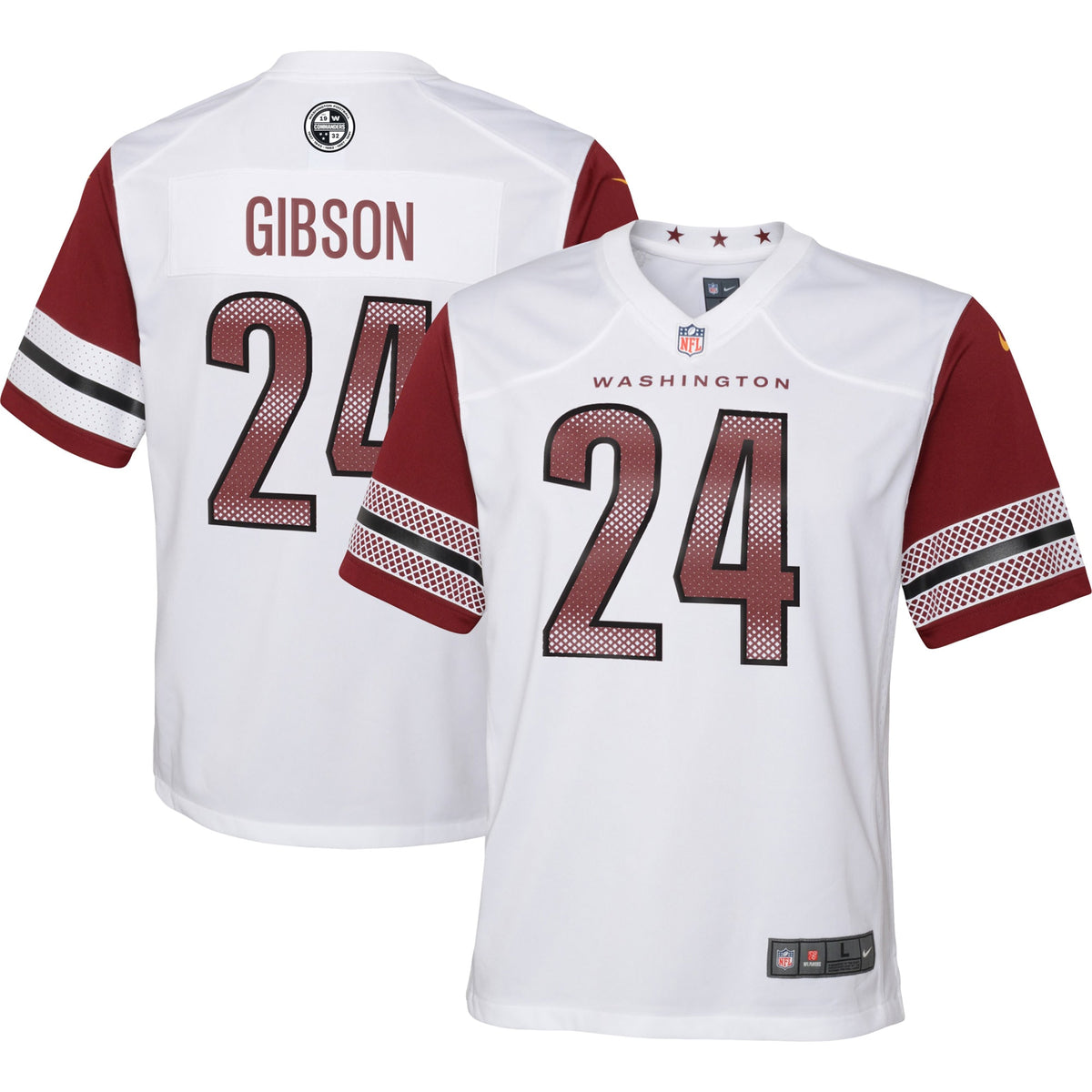 Antonio Gibson Washington Commanders Nike Youth Game Jersey   White