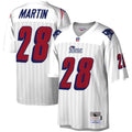 Curtis Martin New England Patriots Mitchell   Ness Legacy Replica Jersey   White
