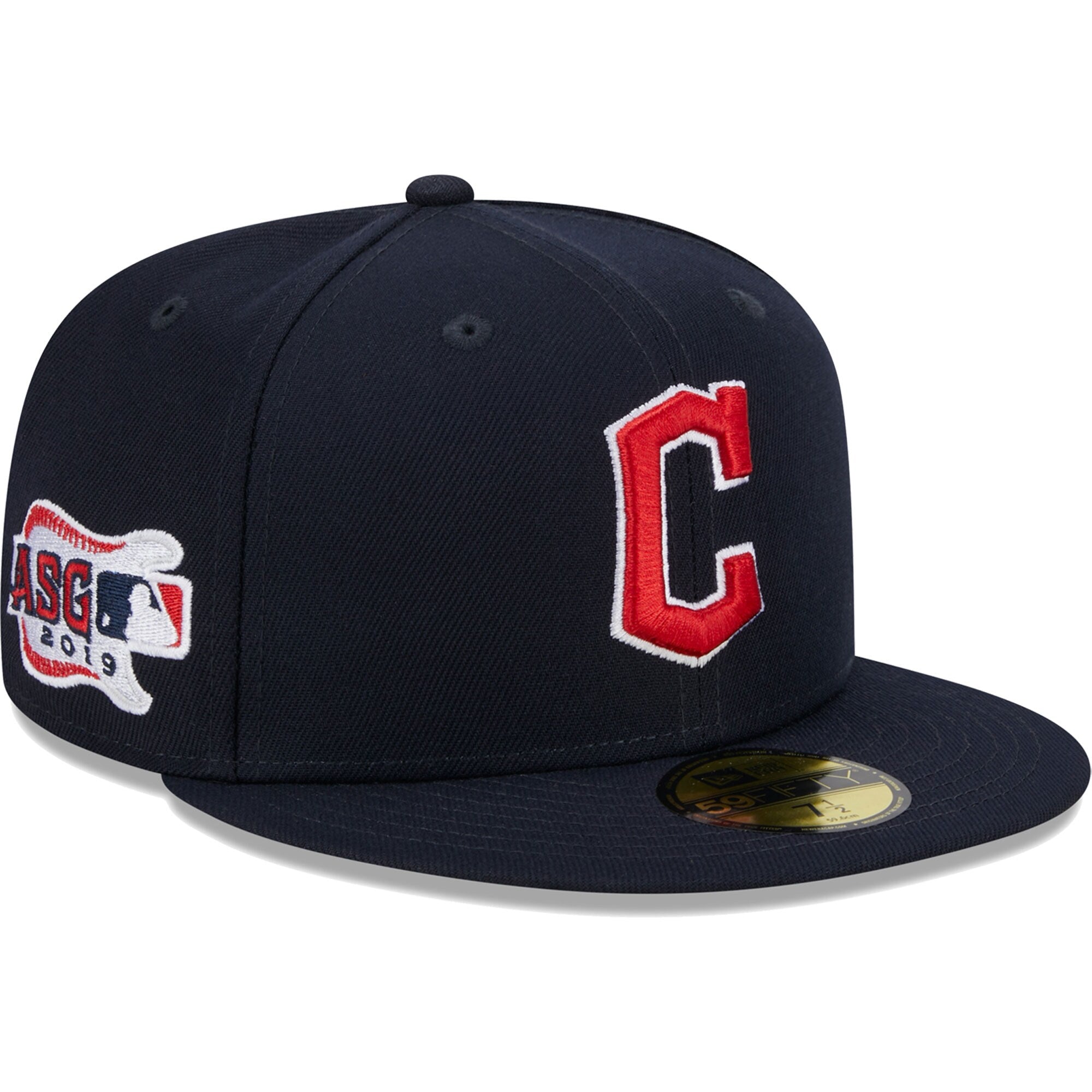 Cleveland Guardians New Era 2019 MLB All-Star Game Team Color 59FIFTY Fitted Hat - Navy