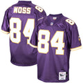 Randy Moss Minnesota Vikings Mitchell   Ness 1998 Authentic Throwback Retired Player Jersey   Purple