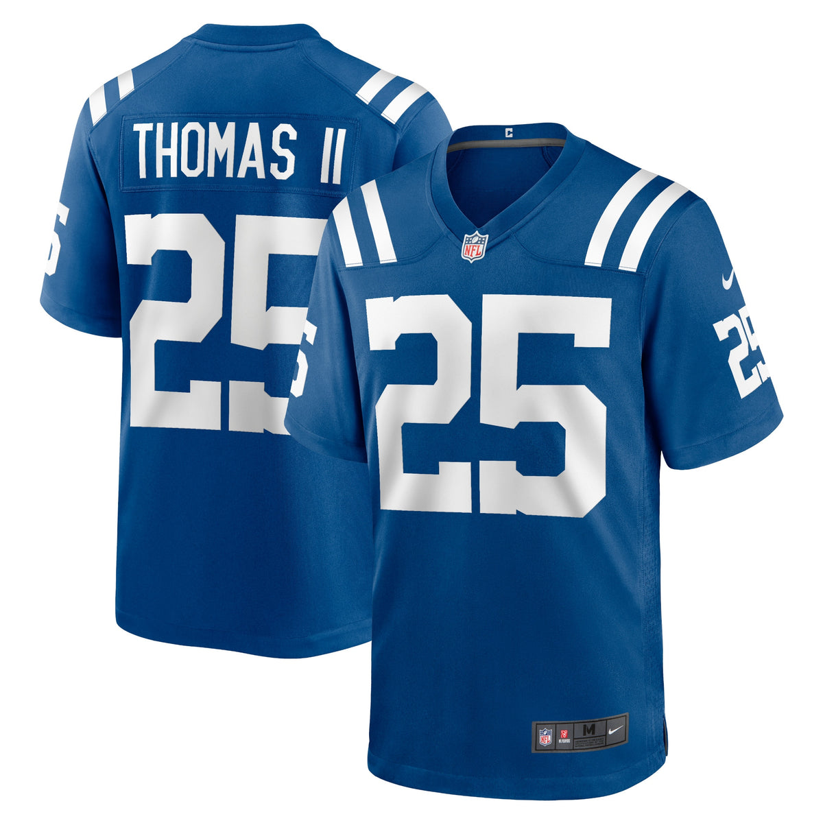 Rodney Thomas II Indianapolis Colts Nike Game Player Jersey   Royal