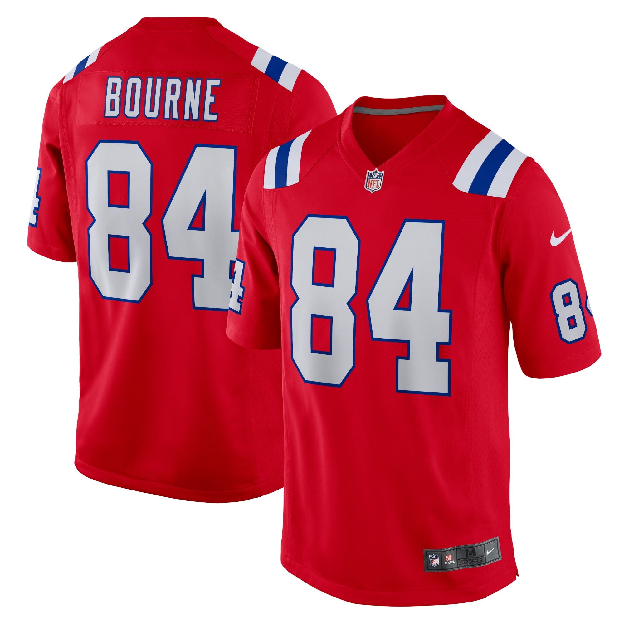 Kendrick Bourne New England Patriots Nike Game Jersey   Red