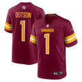 Jahan Dotson Washington Commanders Nike Player Game Jersey   Burgundy