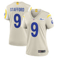 Women s Nike Matthew Stafford Bone Los Angeles Rams Player Game Jersey