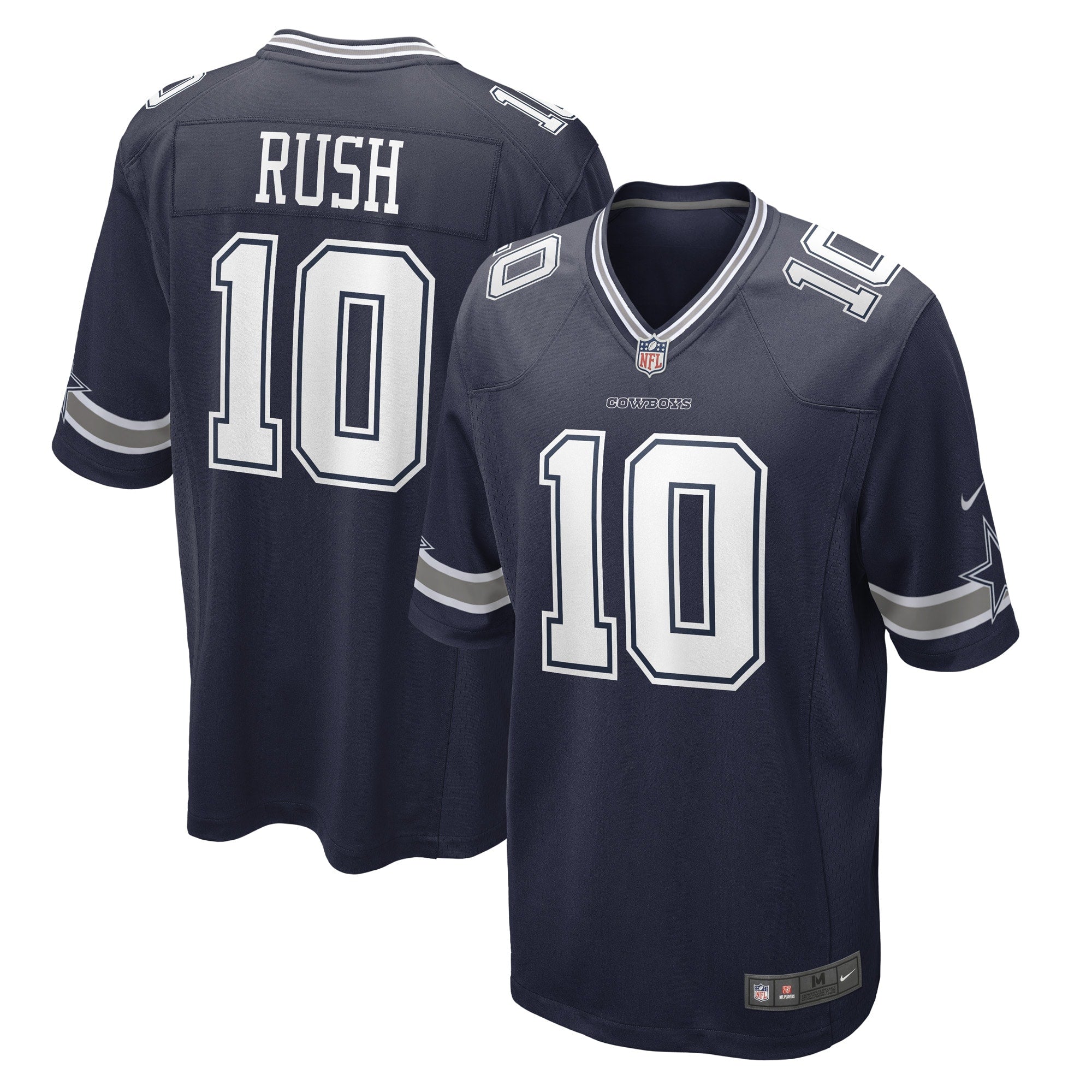 Cooper Rush Dallas Cowboys Nike Game Player Jersey   Navy