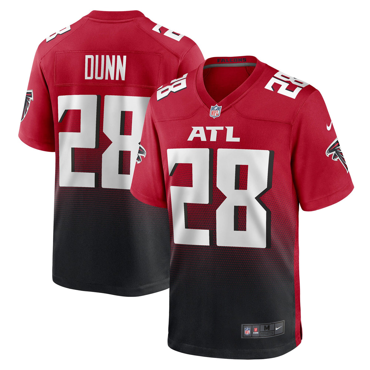 Warrick Dunn Atlanta Falcons Nike Retired Player Alternate Game Jersey   Red