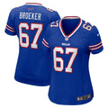 Women s Nike Nick Broeker Royal Buffalo Bills Home Game Jersey