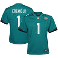 Travis Etienne Jacksonville Jaguars Nike Youth Game Jersey   Teal