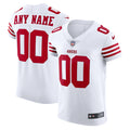 San Francisco 49ers Nike Vapor Elite Custom Jersey   White