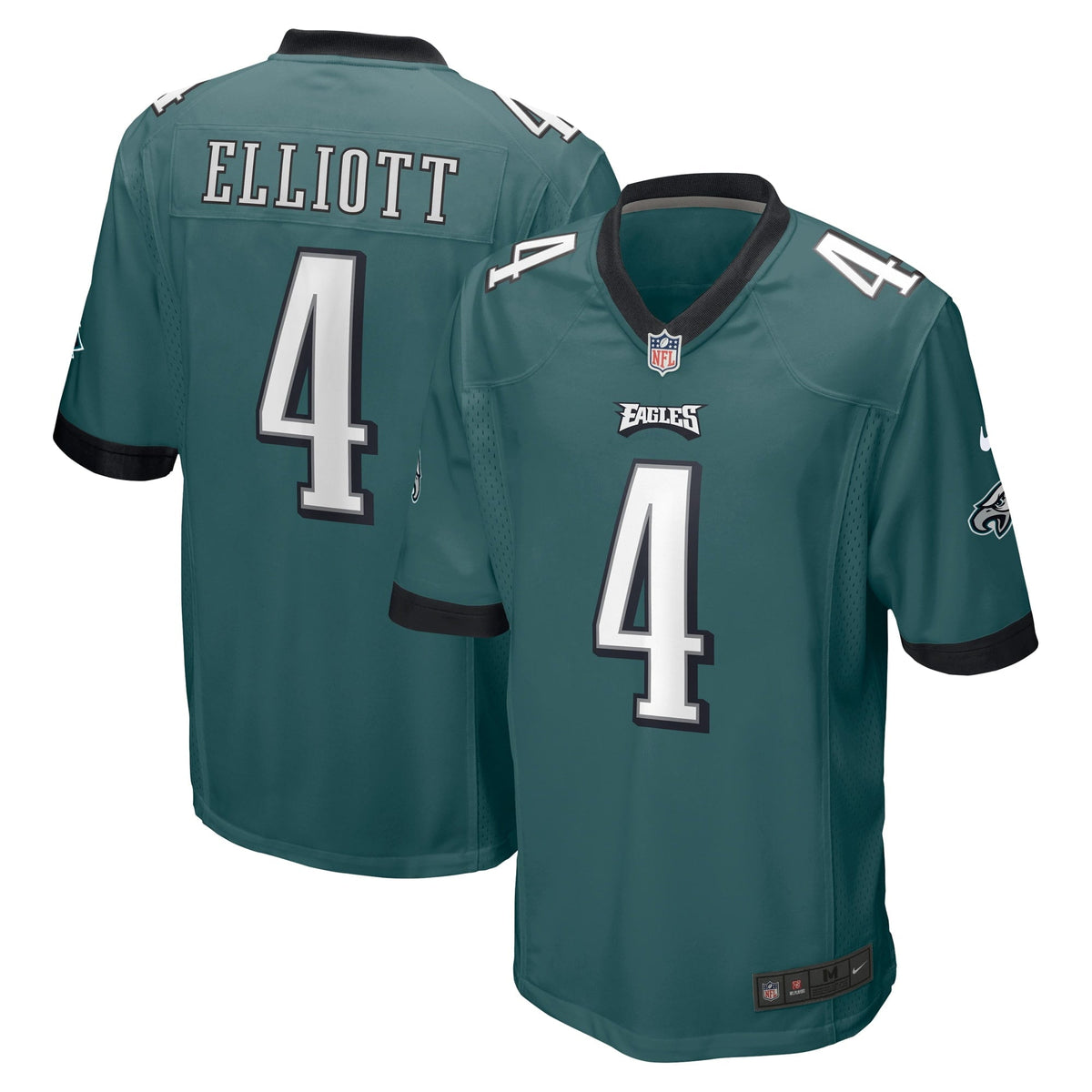 Men s Nike Jake Elliott Midnight Green Philadelphia Eagles Game Jersey