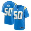Men s Nike David Moa Powder Blue Los Angeles Chargers Home Game Player Jersey