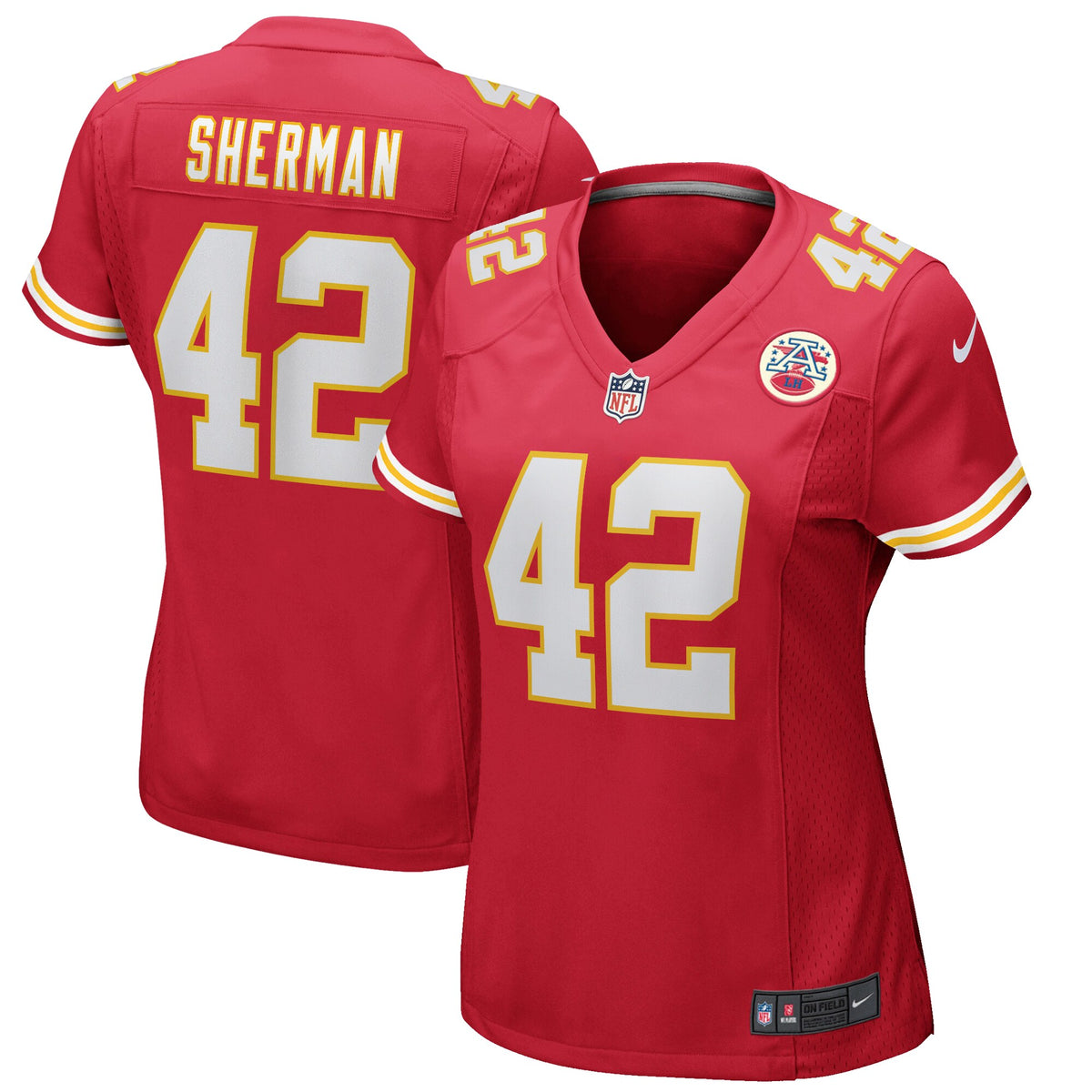 Anthony Sherman Kansas City Chiefs Nike Women s Game Jersey   Red