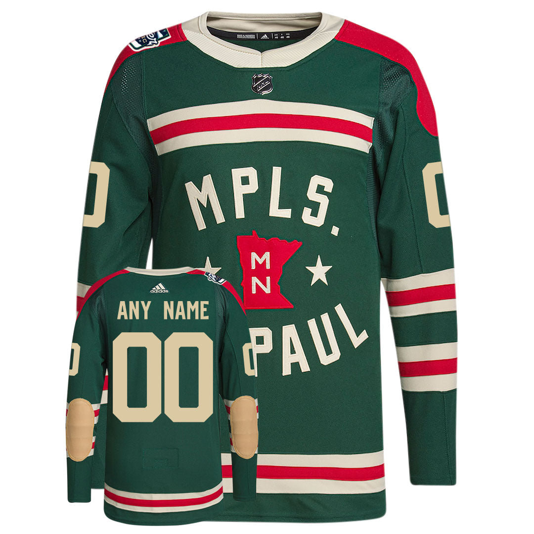 Minnesota Wild Adidas 2022 Winter Classic Authentic NHL Hockey Jersey