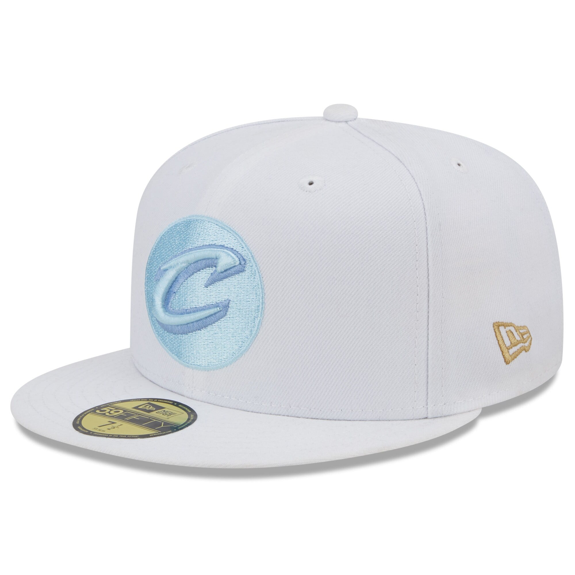 Cleveland Cavaliers New Era 2022/23 City Edition Alternate Logo 59FIFTY Fitted Hat - Yellow