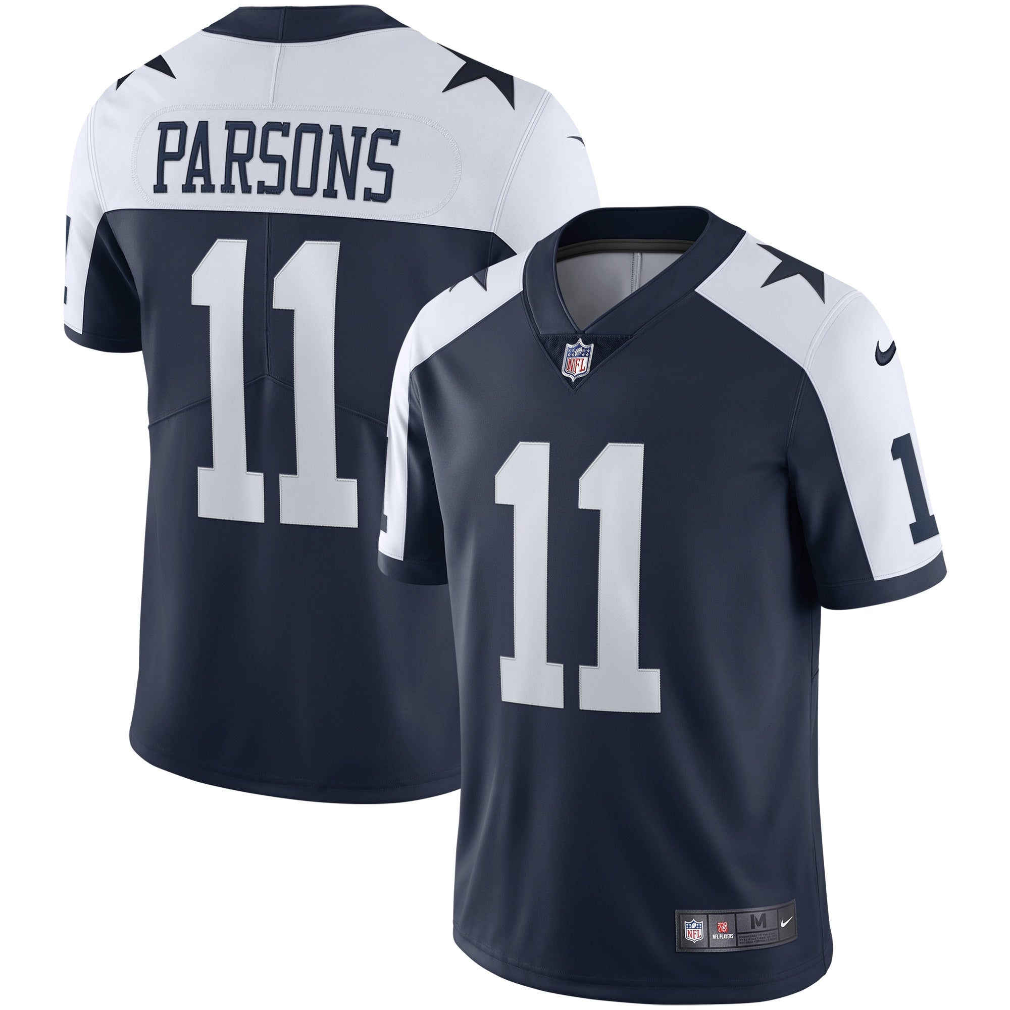 Micah Parsons Dallas Cowboys Nike Alternate Vapor Limited Jersey   Navy