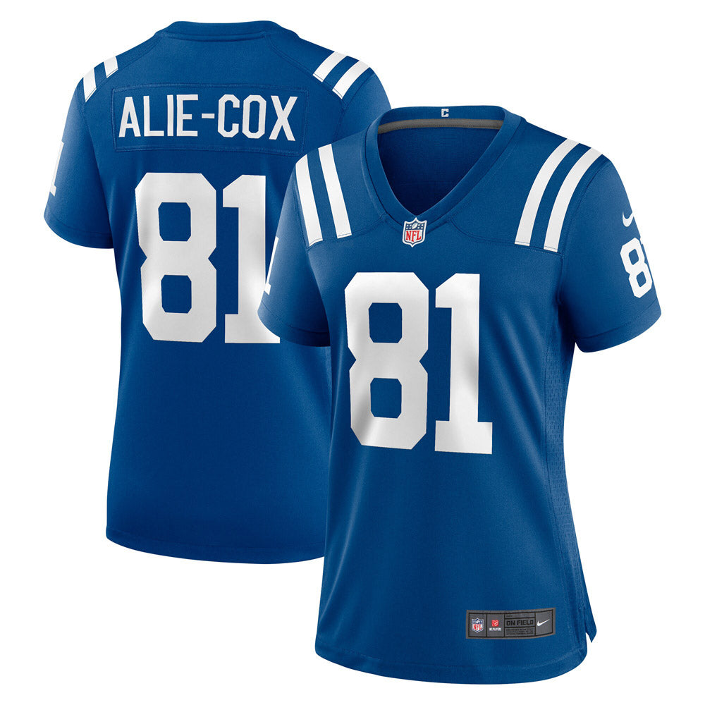 Women s Indianapolis Colts Mo Alie-Cox Team Game Jersey Royal Blue
