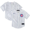 Chicago Cubs Toddler White Home Replica Jersey
