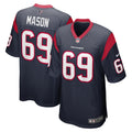 Shaq Mason Houston Texans Nike Game Player Jersey   Navy