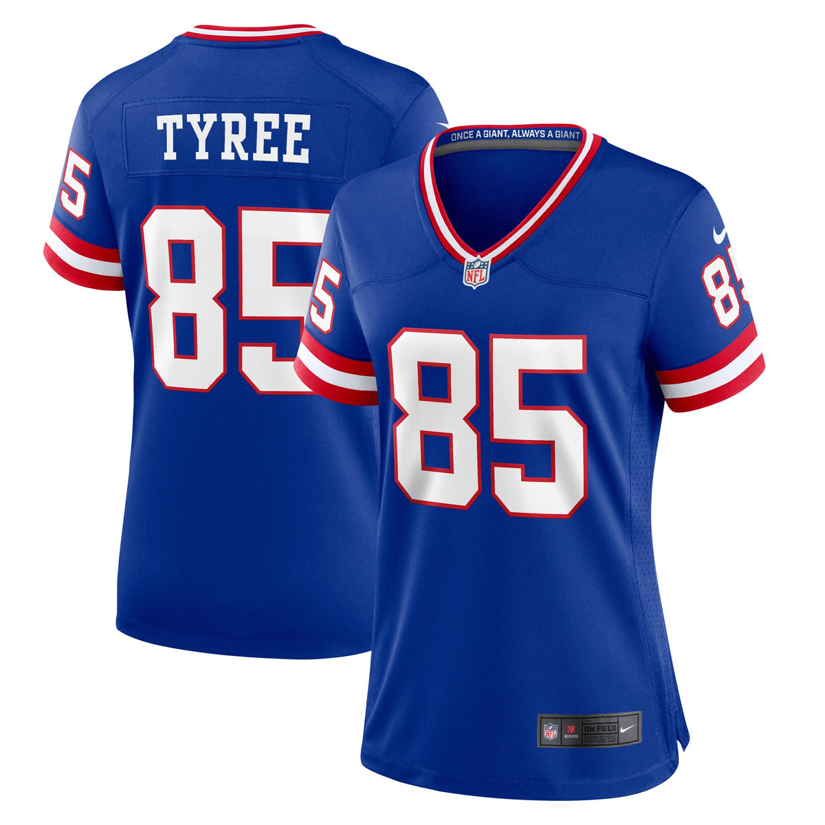 David Tyree New York Giants Nike Women s Classic Retired Player Game Jersey Royal