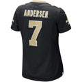 Morten Andersen New Orleans Saints Nike Women s Game Retired Player Jersey   Black