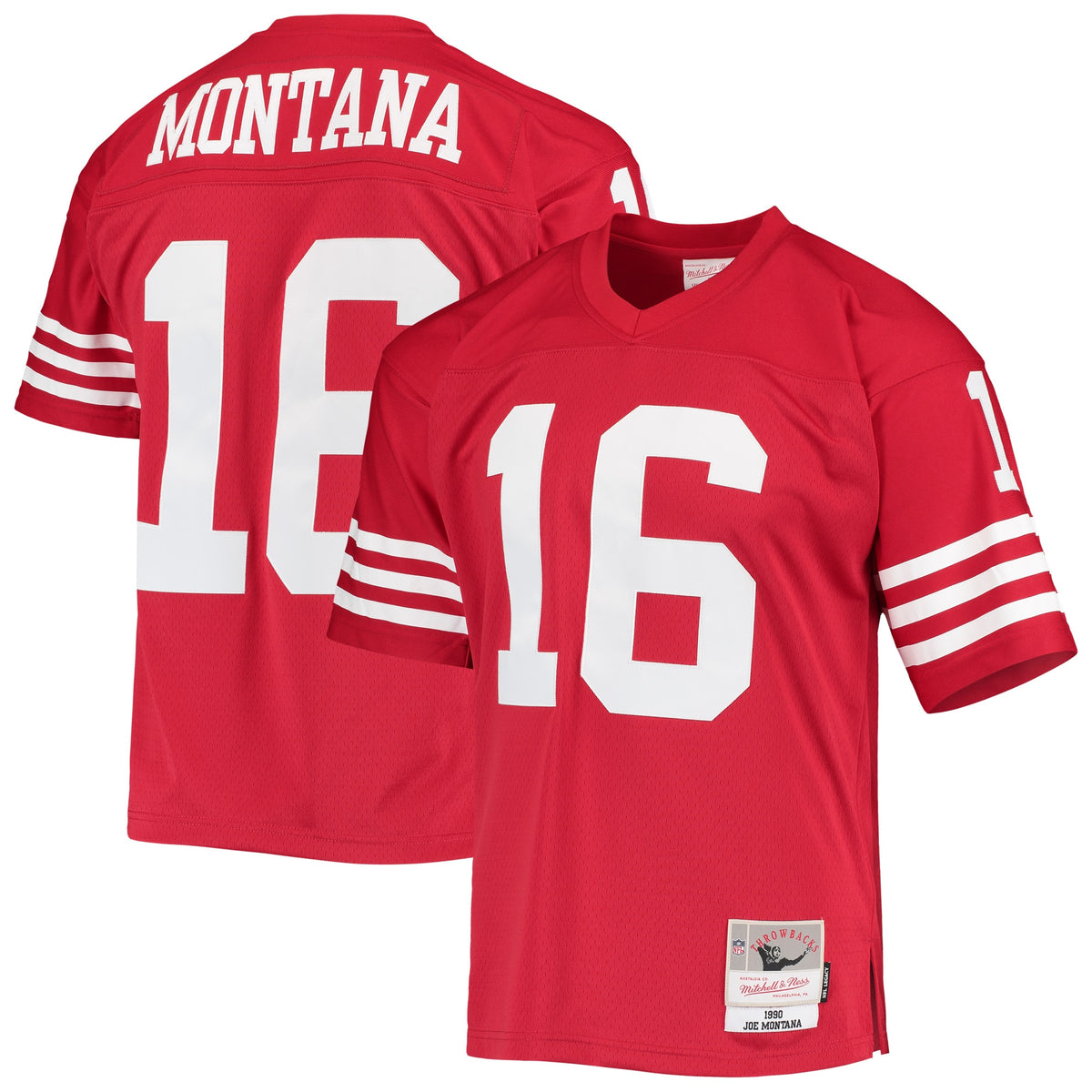 Joe Montana San Francisco 49ers Mitchell   Ness Legacy Replica Jersey   Scarlet