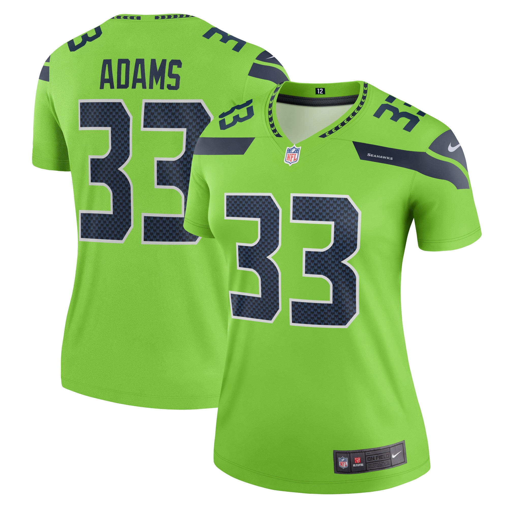 Jamal Adams Seattle Seahawks Nike Women s Legend Jersey Neon Green