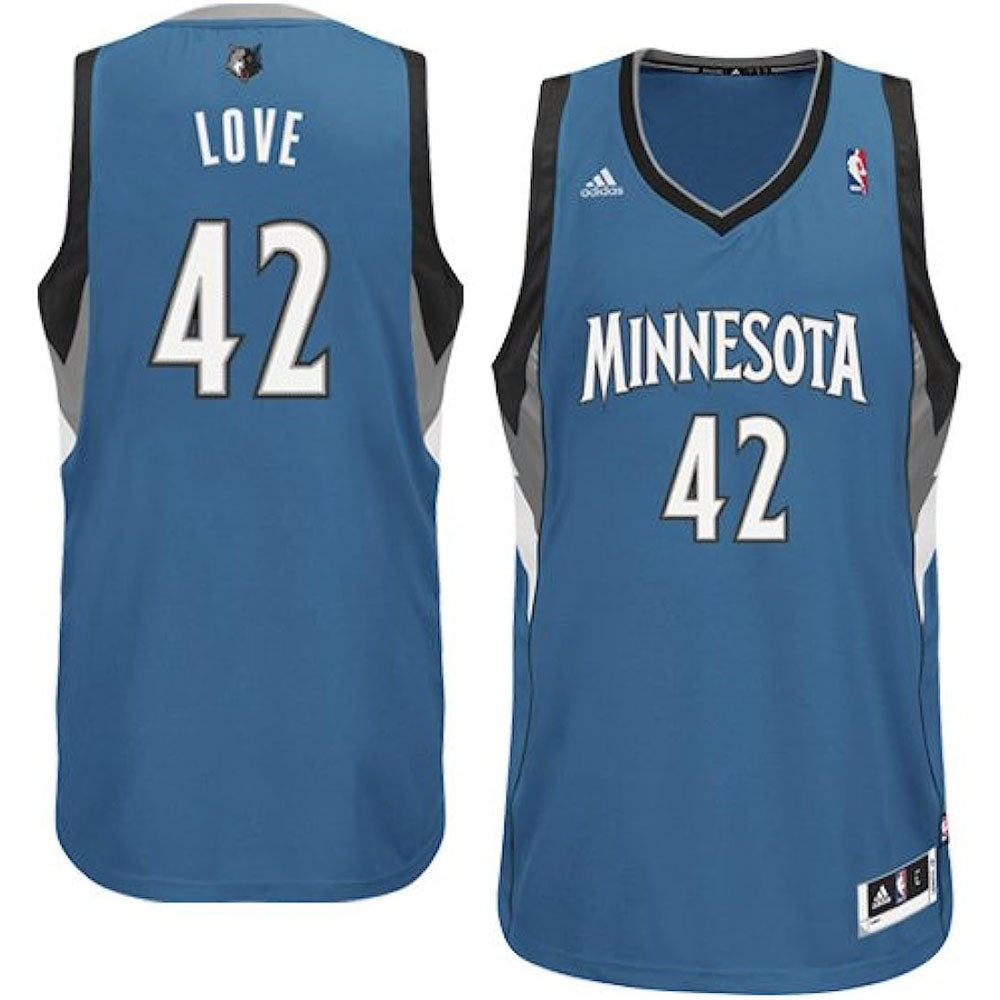 Men's Minnesota Timberwolves Kevin Love Away Jersey - Blue