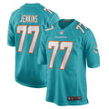 John Jenkins Miami Dolphins Nike Game Player Jersey   Aqua