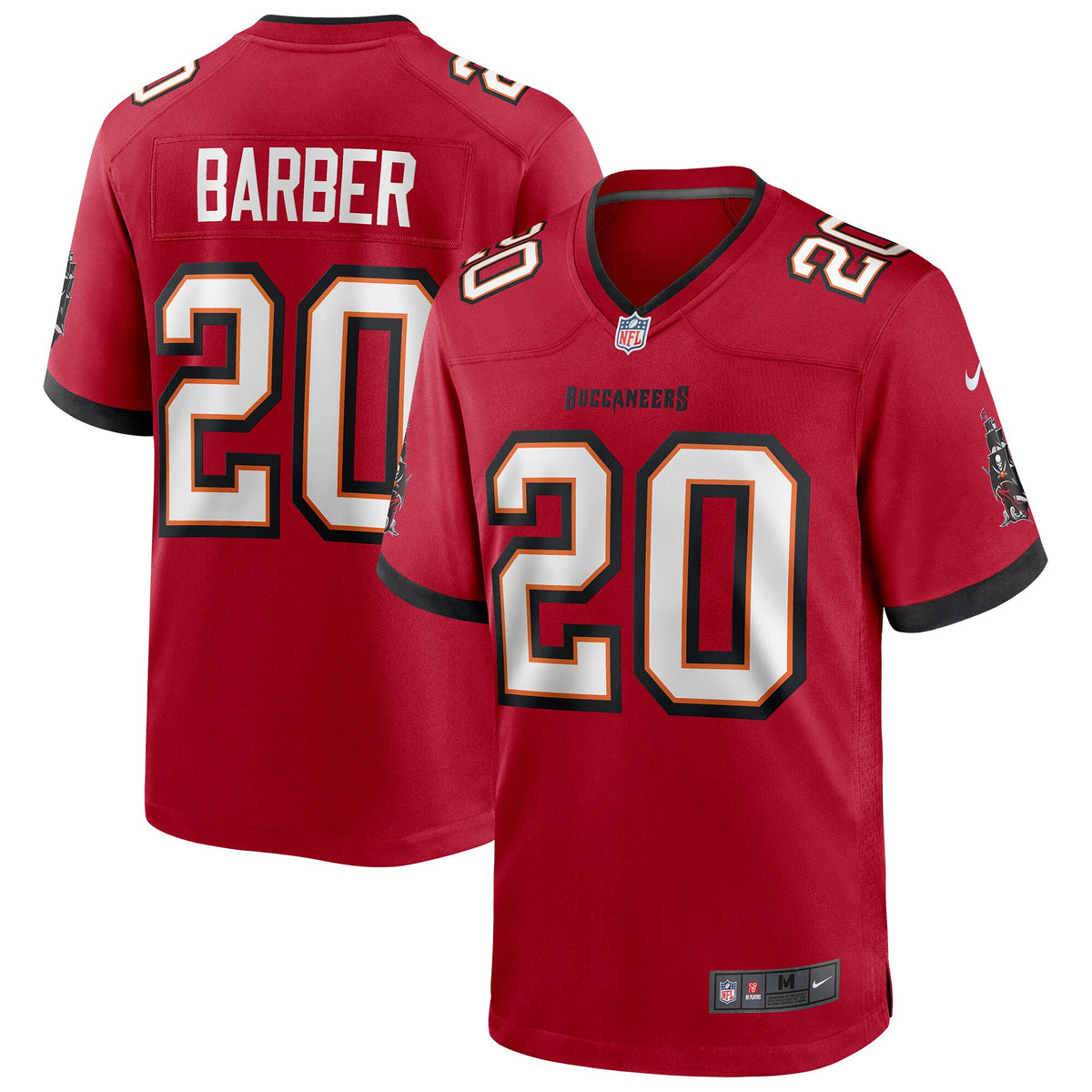 Ronde Barber Tampa Bay Buccaneers Nike Game Retired Player Jersey   Red