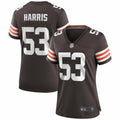 Women s Nike Nick Harris Brown Cleveland Browns Game Jersey