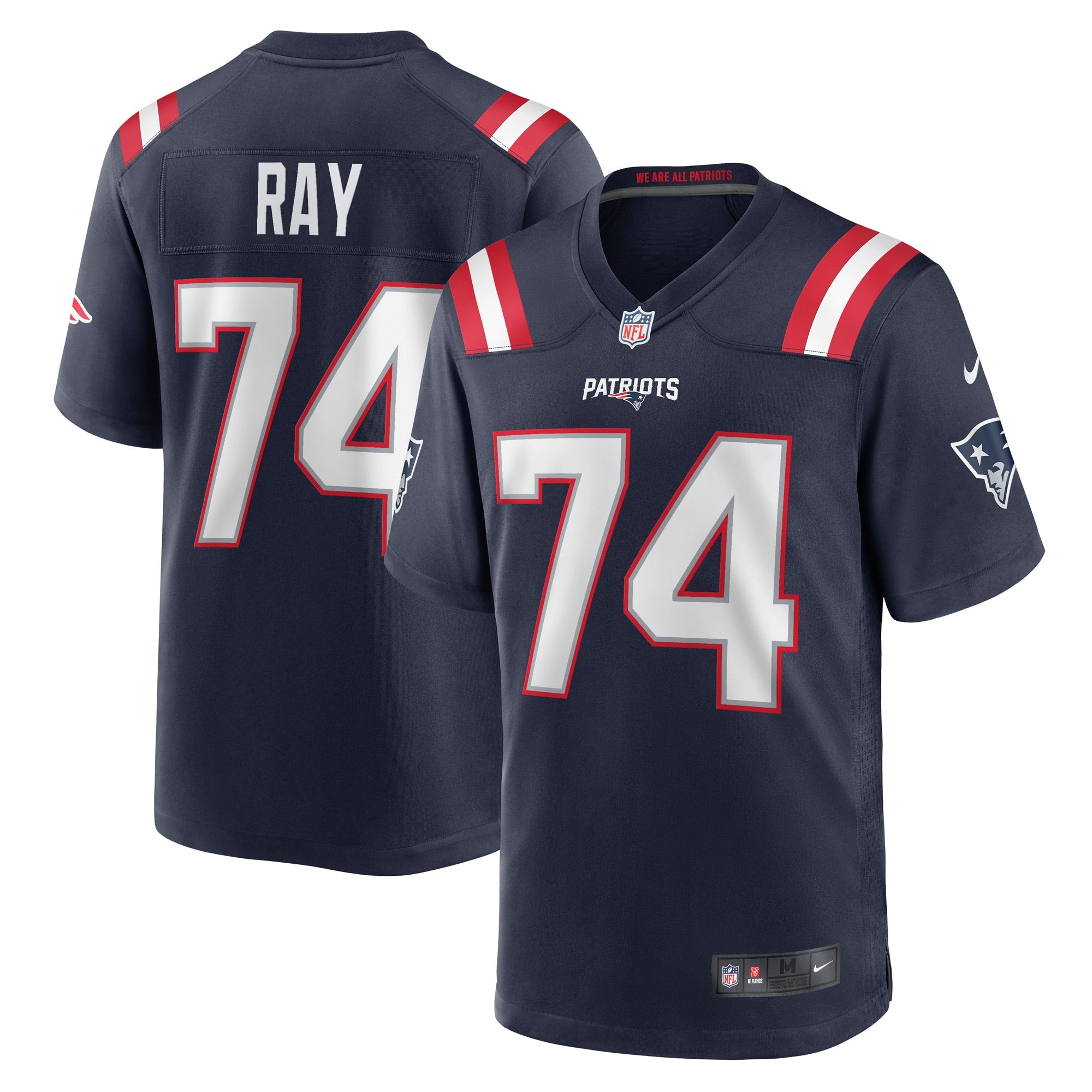 LaBryan Ray New England Patriots Nike Game Player Jersey   Navy