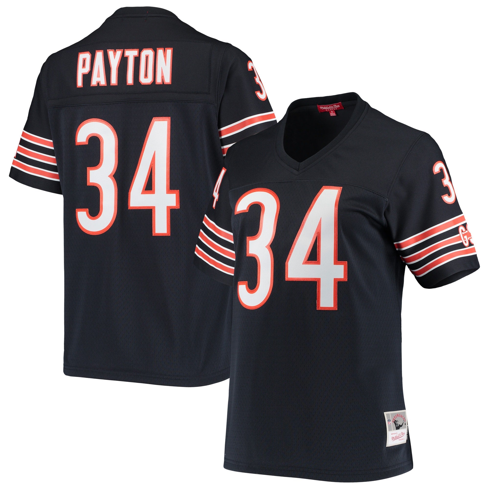 Walter Payton Chicago Bears Mitchell   Ness Women s 1985 Legacy Replica Jersey   Navy