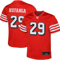 Talanoa Hufanga San Francisco 49ers Nike Youth Game Jersey   Scarlet