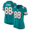 Women s Nike Mike Gesicki Aqua Miami Dolphins Alternate Game Jersey
