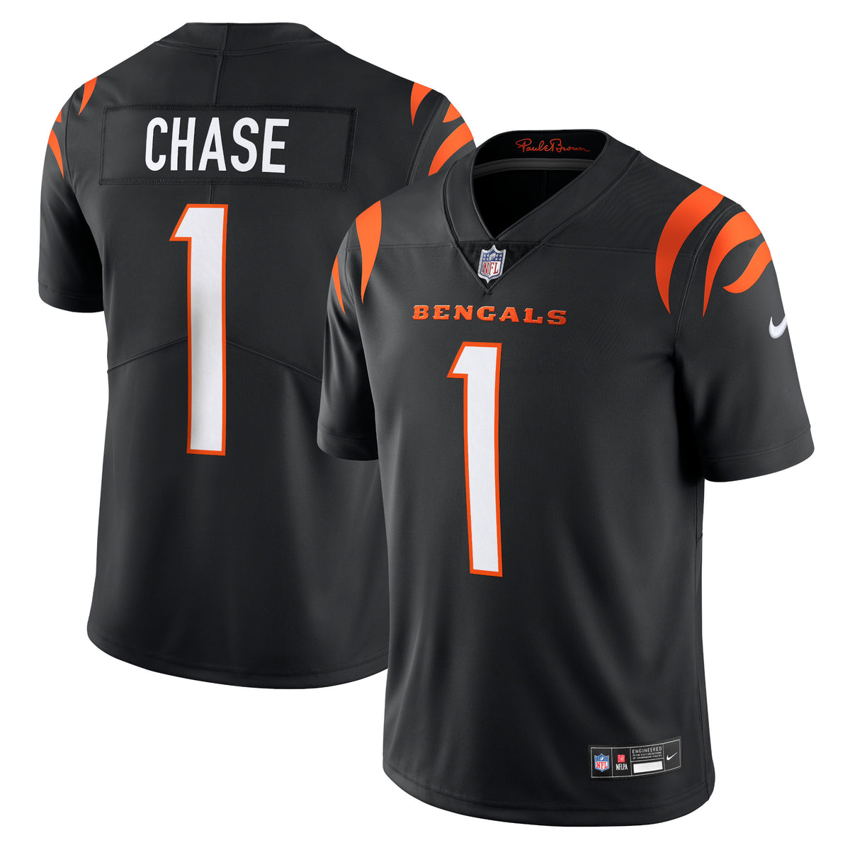Ja Marr Chase Cincinnati Bengals Nike  Vapor Untouchable Limited Jersey   Black
